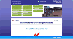 Desktop Screenshot of grovesurgerythetford.co.uk